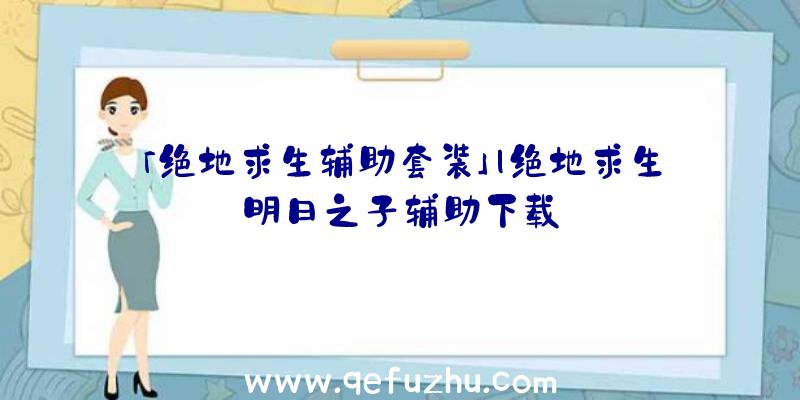 「绝地求生辅助套装」|绝地求生明日之子辅助下载